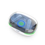 Laser TWS Earbuds with LED Display (White) - Image 7