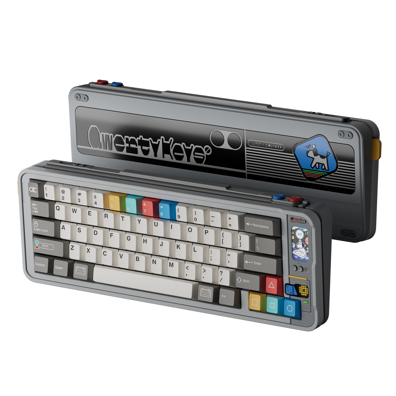 019312279efd4615ab57f4974cbf601a.png Qwertykeys QK65 Mk3 Prebuilt Wireless Mechanical Keyboard (Console) - Image 1