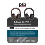 PSB M4U 8 MKII Wireless ANC Headphones - Black - Image 9