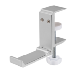 Desky Foldable Headphone Hook - Silver
