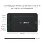 XPPen Deco Mini 7 V2 Graphics Tablet - Image 3