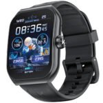 KUMI KU7 Smart Watch - Dark Grey