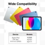 Laser Wireless Keyboard Case for iPad 10.9" (Watermelon) - Image 6