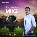 HiFuture FutureGo Mix2 AMOLED Smartwatch (Solace Grey) - Image 8