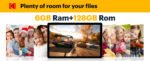 KODAK 12" Android 15 Tablet – 6GB RAM, 128GB Storage (Expandable to 1TB) - Image 9