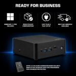 MSI CUBI NUC 1M, Intel Core 3-100U, 16GB RAM, 1TB SSD, Windows 11 Professional, Mini Desktop Computer - Image 5