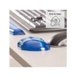 Fellowes Gel Flex Wrist Rest For Mouse (Blue) - Image 2