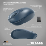 Incase Designed by Microsoft Wireless Mobile Mouse 1850 Wool Blue - Image 7