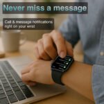 V-Fitness GPS Smart Watch with 2.1 Inch AMOLED Display (Black) - Image 5