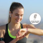 V-Fitness 2"Touch Screen Smart Watch with Health Tracking (Pink) - Image 2