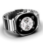 HiFuture AIX Amoled Stainless Steel Smartwatch (Titanium Silver) - Image 2