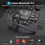 New Bee Bluetooth Headset with Dual Microphone & CVC 8.0 - Image 2