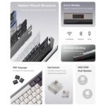 Qwertykeys QK65 Mk3 Prebuilt Wireless Mechanical Keyboard (Retro Console) - Image 6