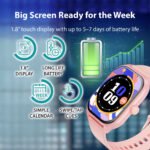 v-Fitness Kids Smart Watch with Location Finder (Pink) - Image 3