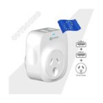 Sansai Travel Adaptor with 2 x USB Ports - AU/Europe Region - Image 2