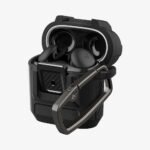 Spigen Google Pixel Buds 2a Lock Fit Case (Black) - Image 3