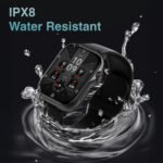 V-Fitness GPS Smart Watch with 2.1 Inch AMOLED Display (Black) - Image 6