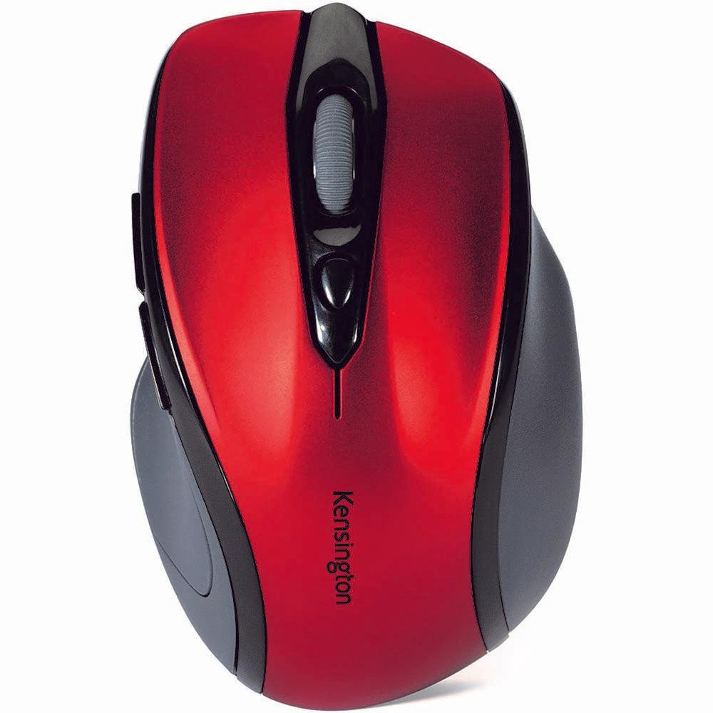 2ef787f9753c474b82093ff867094841.jpg Kensington Pro Fit Mouse Wireless Red Ergonomic - Image 1