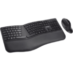 Kensington Wireless Ergonomic Keyboard and Mouse Combo (Black) - Image 2