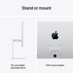 Apple Studio Display XDR 27-inch 5K Retina (Tilt & Height Stand)[Standard Glass] - Image 7