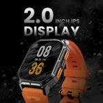 HiFuture Ultra3 Sports & Fitness Smartwatch (Carmine Orange) - Image 5