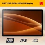 KODAK 12" Android 15 Tablet – 6GB RAM, 128GB Storage (Expandable to 1TB) - Image 10