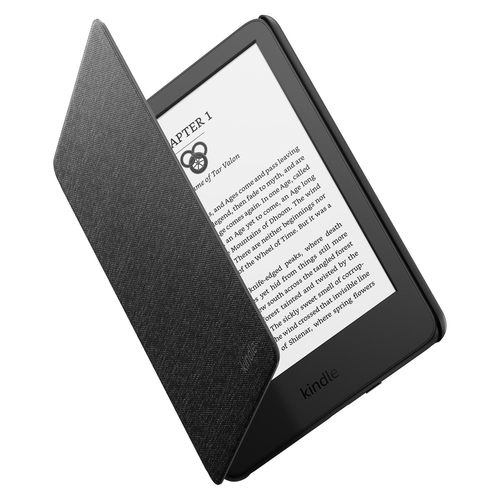 440122-Product-0-I-637987633640607991.jpg Kindle Fabric Cover for 6” 11th Gen (Black) - Image 1