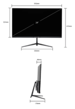ENGLAON 24″ Full HD 165Hz Flat Gaming Monitor - Image 5