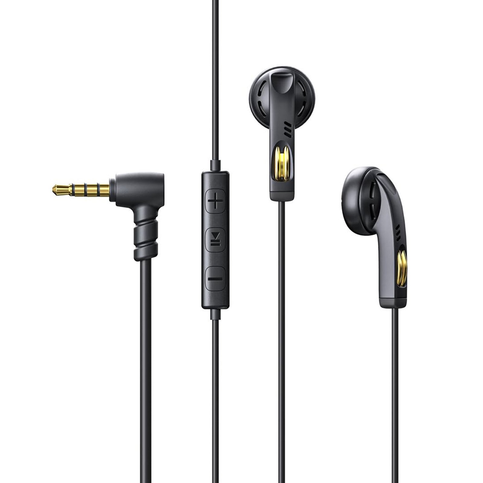 4bbd8cea1aef4ccbaee09b166bddecfb.jpg FiiO Jade Audio JF11 (w/MIC) Black U-Shaped Pipe Extended Bass Earearearbuds with MIC - Image 1