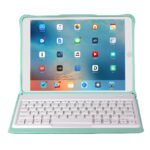 Laser Wireless Keyboard Case for iPad 10.2" (Green)