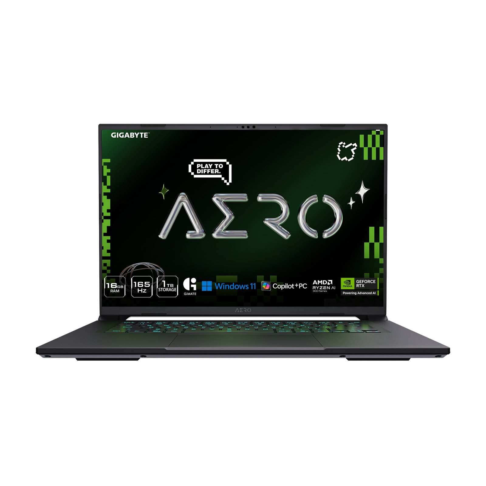55982e9721ea4710bc2f110cb885fc69.jpg GIGABYTE AERO X16 | RTX 5060 | Ryzen Al 7 350 | Gaming Laptop - Image 1