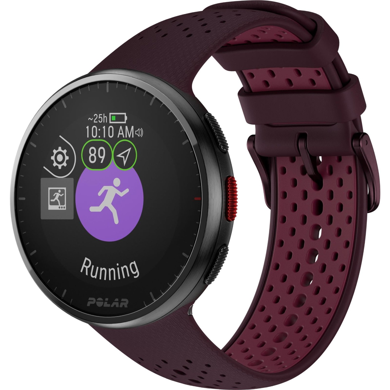 590017-Product-0-I-637871835177652872.jpg Polar Pacer Pro Advanced GPS Running Watch (Autumn Maroon) - Image 1