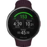 Polar Pacer Pro Advanced GPS Running Watch (Autumn Maroon) - Image 2