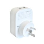 Sansai Worldwide Travel Adaptor USB-C+A USA/Canada/Europe to AU/NZ Plug - Image 3