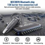 New Bee B45 Mini Handsfree Bluetooth 5.0 Single Ear Wireless Headset - Image 4