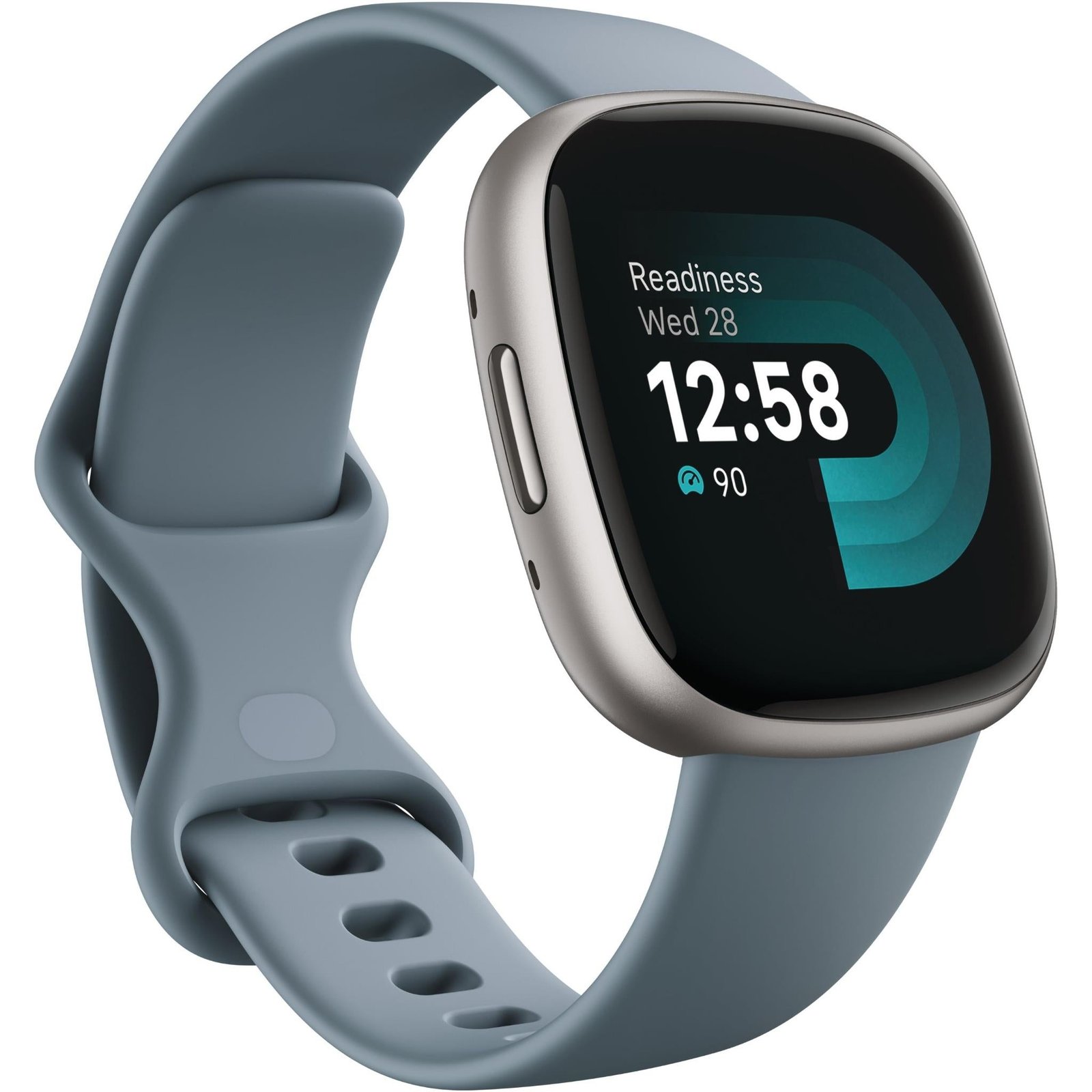 601077-Product-0-I-637965169977307792.jpg Fitbit Versa 4 (Waterfall Blue/Platinum Aluminium) - Image 1