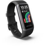 Ryze ELEVATE Fitness & Wellbeing Smart Watch with Alexa (Dark Grey/Black) - Image 2