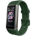 Ryze ELEVATE Fitness & Wellbeing Smart Watch with Alexa (Dark Grey/Black) - Image 4