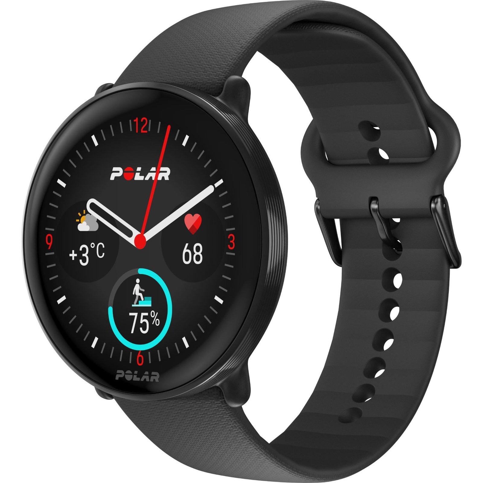 620884-Product-0-I-638060048840570990.jpg Polar Ignite 3 Smart Watch (Night Black) - Image 1