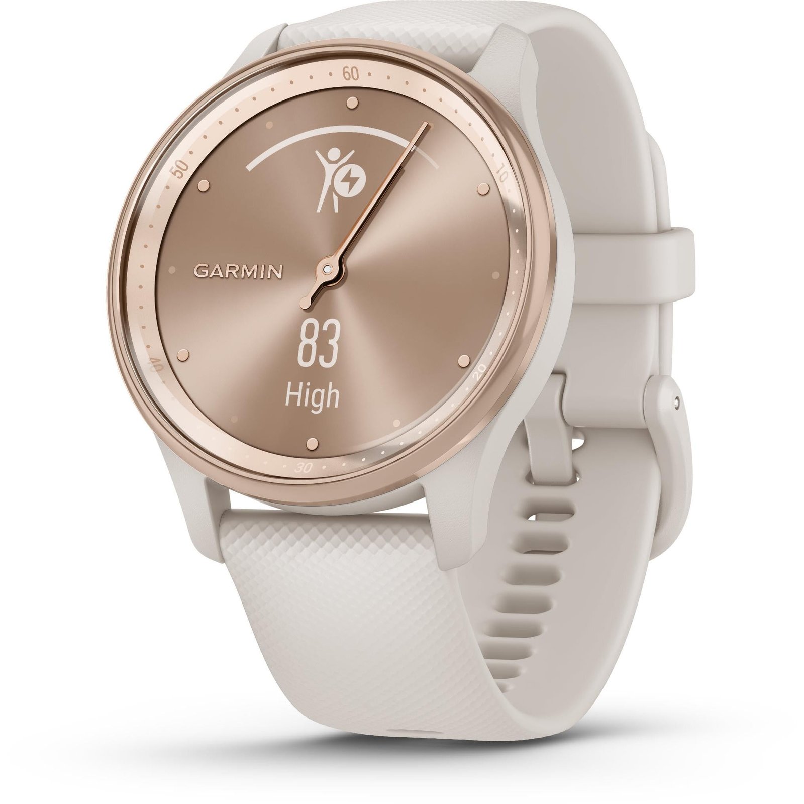 623862-Product-0-I-638102508441099303.jpg Garmin Vivomove Trend Smart Watch (Peach Gold) - Image 1