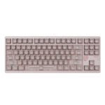 Qwertykeys QK&ATK HEX80 8K HE Wired Magnetic Custom Keyboard (Spray-coated Babypink)