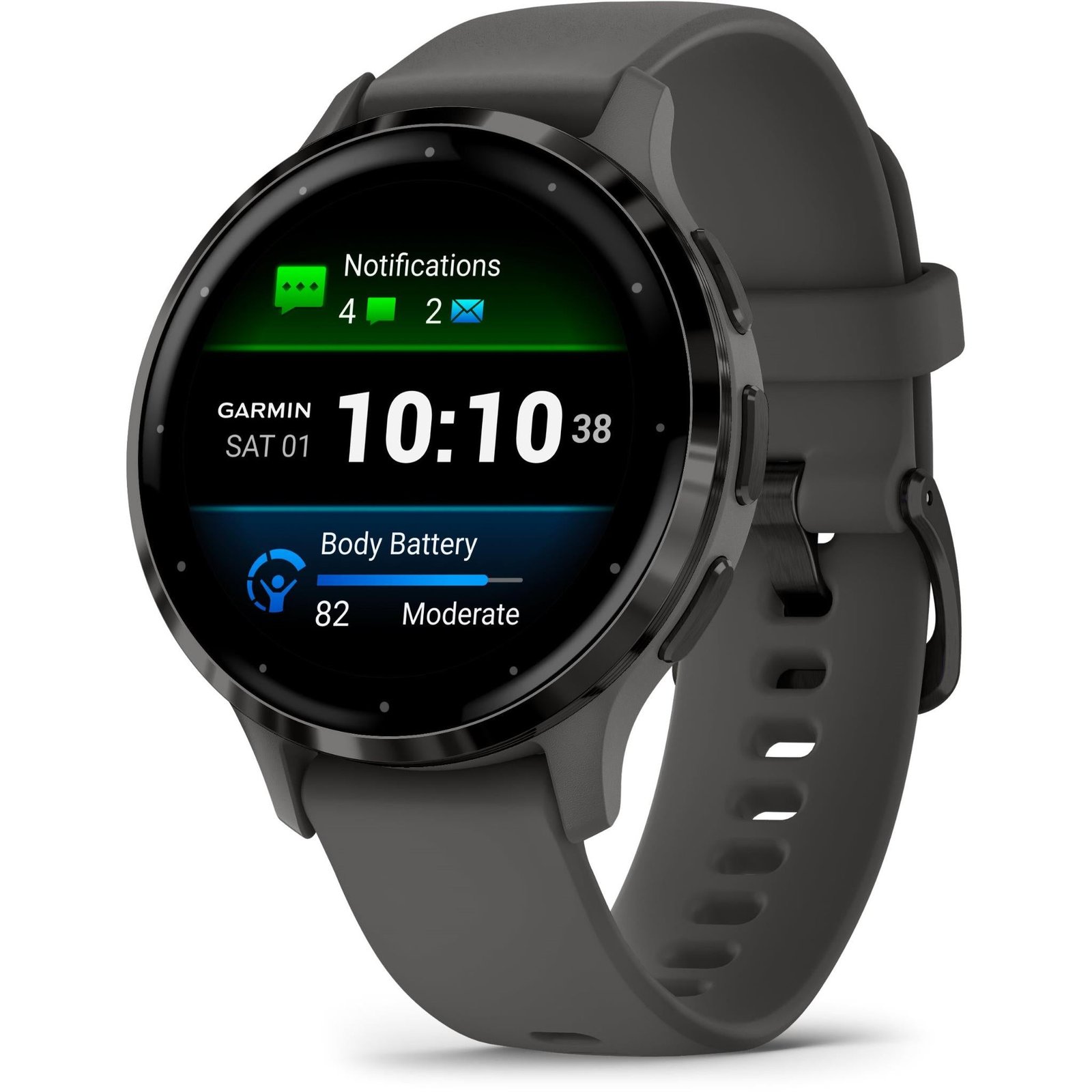 Garmin Venu 3S Sports Watch (Pebble Grey/Slate) 1 Garmin Venu 3S Sports Watch (Pebble Grey/Slate)