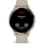 Garmin Venu 3S Sports Watch (French Grey/Soft Gold) - Image 2