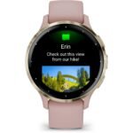 Garmin Venu 3S Sports Watch (Dust Rose/Soft Gold) - Image 4