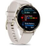 Garmin Venu 3S Sports Watch (Ivory/Soft Gold) - Image 3