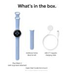 Google Pixel Watch 2 LTE (Polished Silver with Bay Active Band) - Image 12