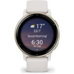 Garmin VivoActive 5 Smart Watch (Ivory/Cream Gold) - Image 3
