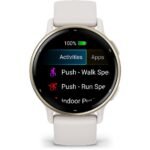 Garmin VivoActive 5 Smart Watch (Ivory/Cream Gold) - Image 4