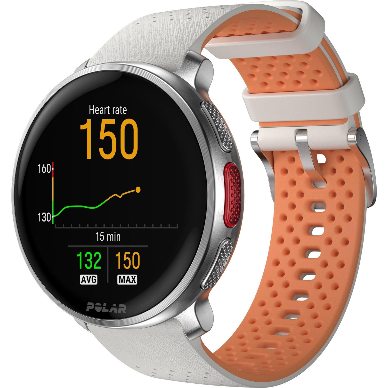 669134-Product-0-I-638338092004463898_aeff67db-4cfe-415a-ae45-4e73b46dc437.jpg Polar Vantage V3 Premium Multisport Watch (Sunrise Apricot) - Image 1