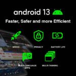 Laser 10" 4G Android 13 Tablet with Earbuds & Case (Black) - Image 2